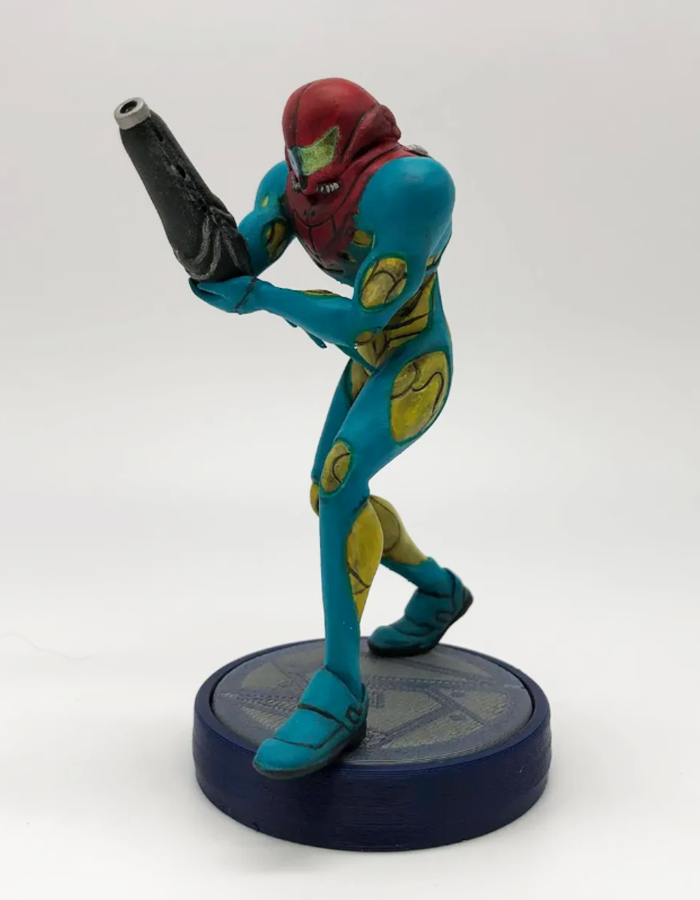 Metroid Fusion Suit Figur Metroid Fusion Anzug Figur Groß 20CM
