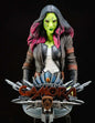 Guardians of Galaxy Gamora Büste Guardians of Galaxy Rocket Gamora Bemalte Büste 15C