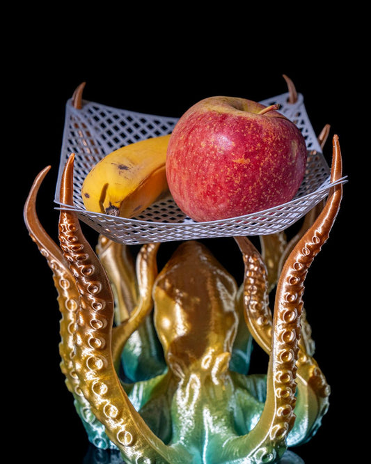 Kraken Mesh Fruit Bowl Octopus Arms Mesh Fruit Bowl Large Size 20CM