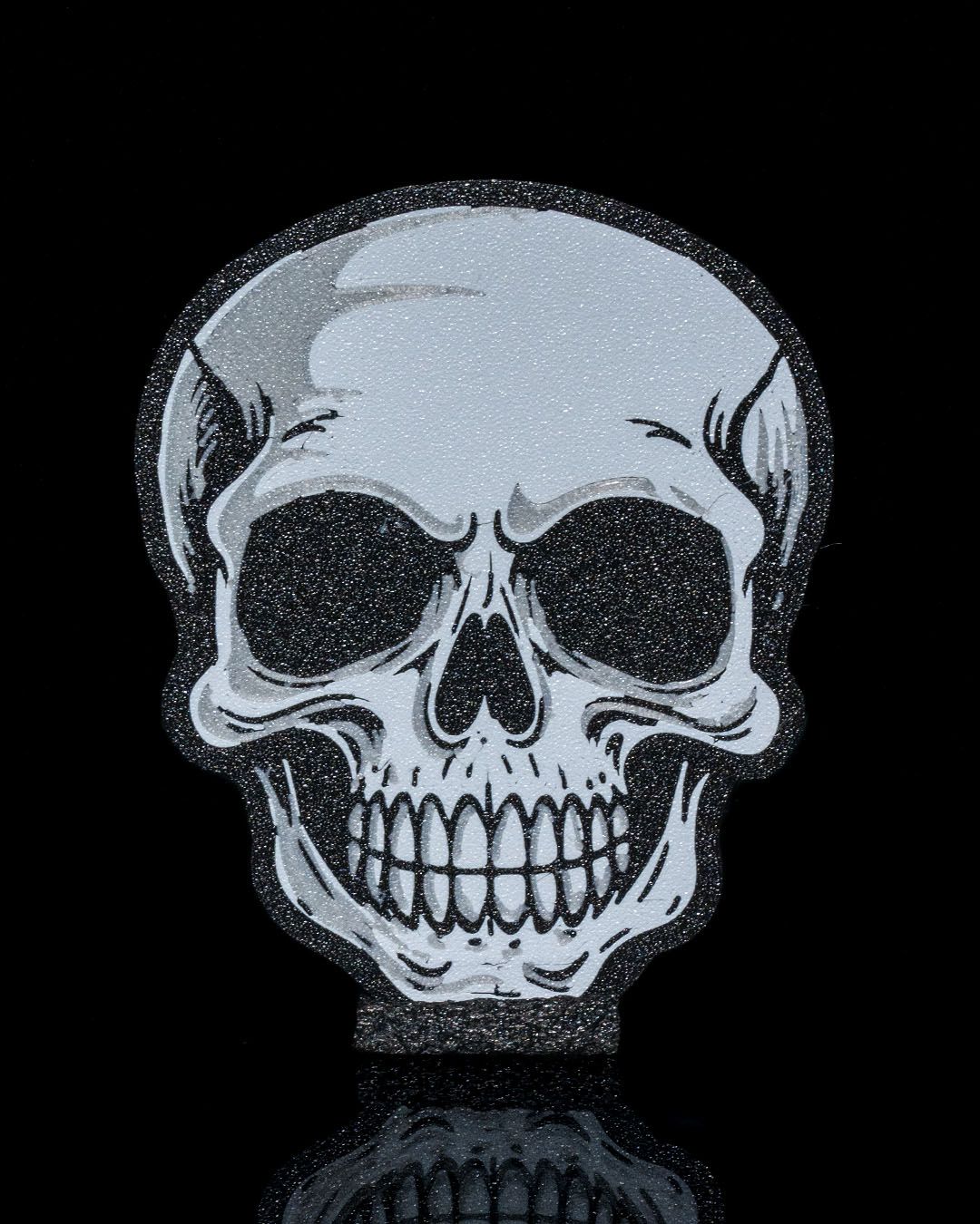 Halloween Totenkopf Totenköpfe Untersetzer 6er Set