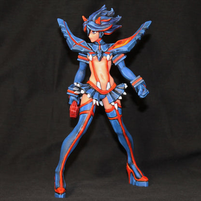 Kill la Kill Ryūko Matoi Figur Manga Bemalte Figur Große Größe 25CM