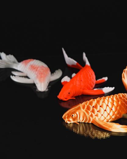 Spielzeug-Fisch, 3-teilige Wandlampe, Koi-Fisch-Lampe