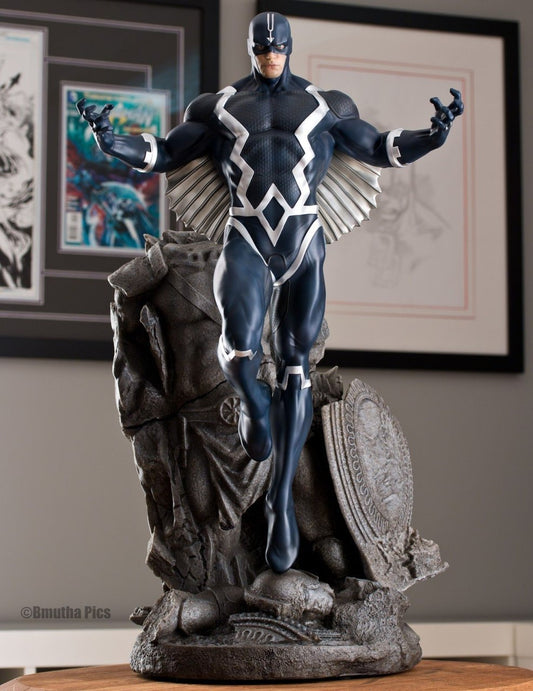 Marvel Black Bolt Bemalte Figur Blackagar Boltagon Figur Groß 20CM