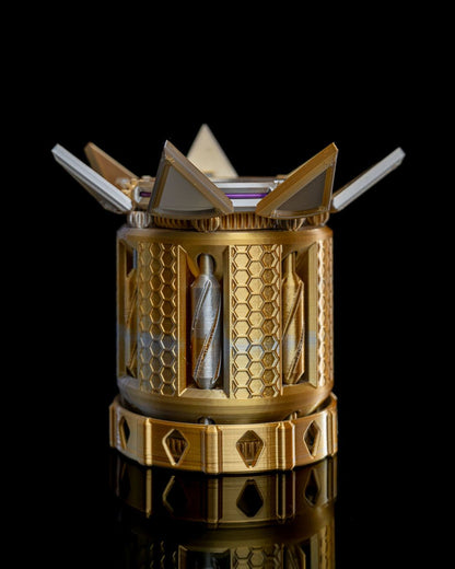 Weltraum-Drehaufbewahrungsbox 13CM