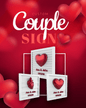 Personalisiertes Valentinstagsgeschenk – Romantisches Wandobjekt mit Herz und Namen