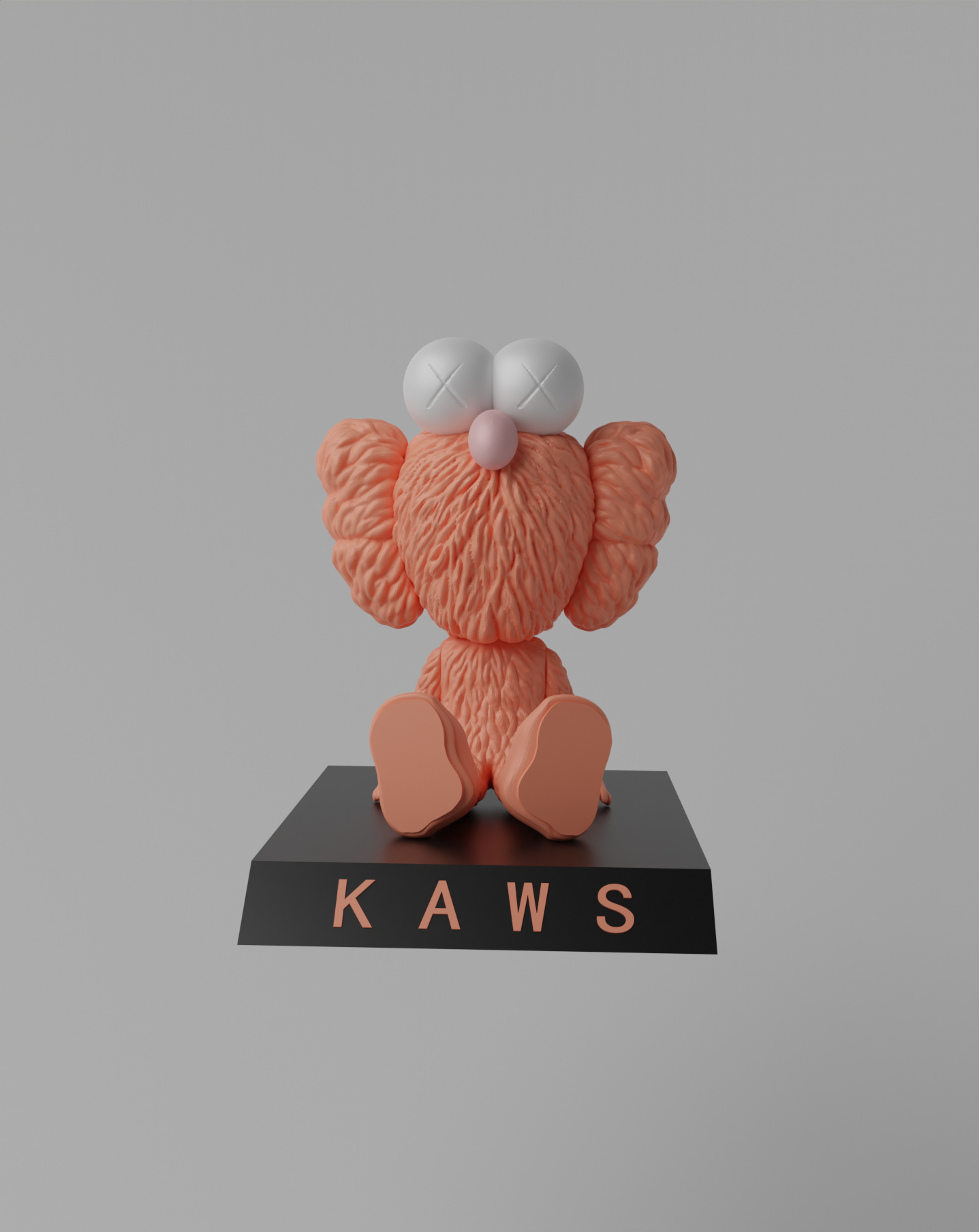 Kaws BFF Dekorative Schreibtischfigur, groß, 20 cm