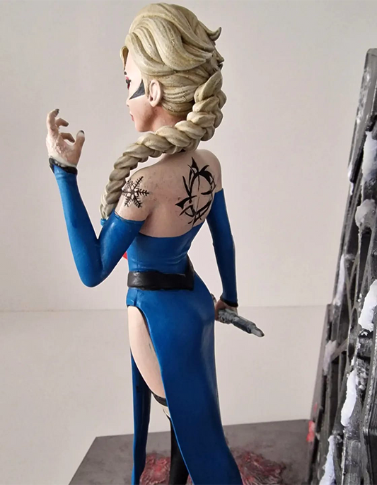 Star Wars Elsa Painted Figure Dark Elsa Figure Large Size 20CM