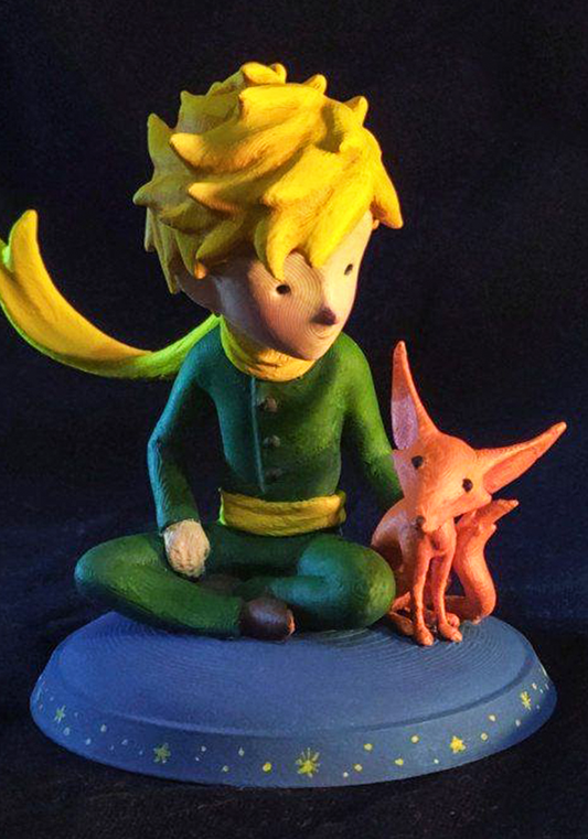 Little Prince Figurine Little Prince Fox Object Little Prince Object 25CM Large Size