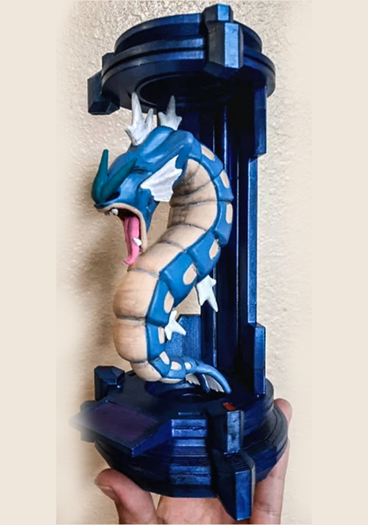Pokemon Gyarados Figür Pokemon Laboratuvar Gyarados Obje Büyük Boy