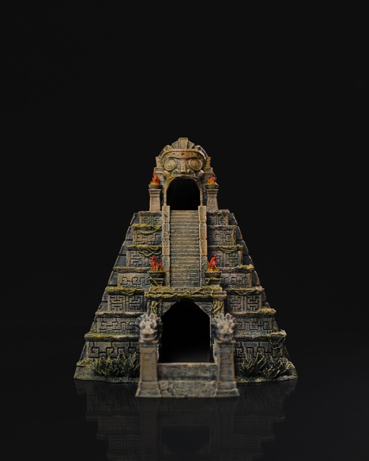 Antiker Tempel Dekorative Objekt Würfelturm 18CM