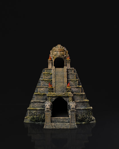 Antiker Tempel Dekorative Objekt Würfelturm 18CM