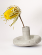 Galaktische futuristische Vase, groß, 25 cm, dekorative Vase aus Hartplastik