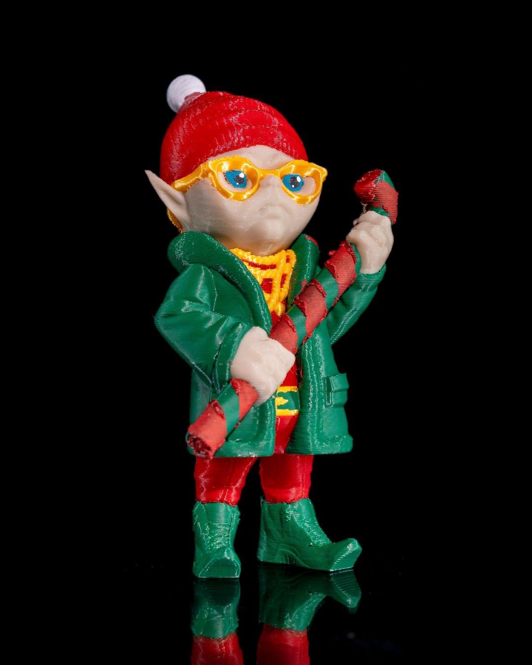 Weihnachtsbaumschmuck Weihnachtsmann Team Twinkle Twister Objekt 10CM
