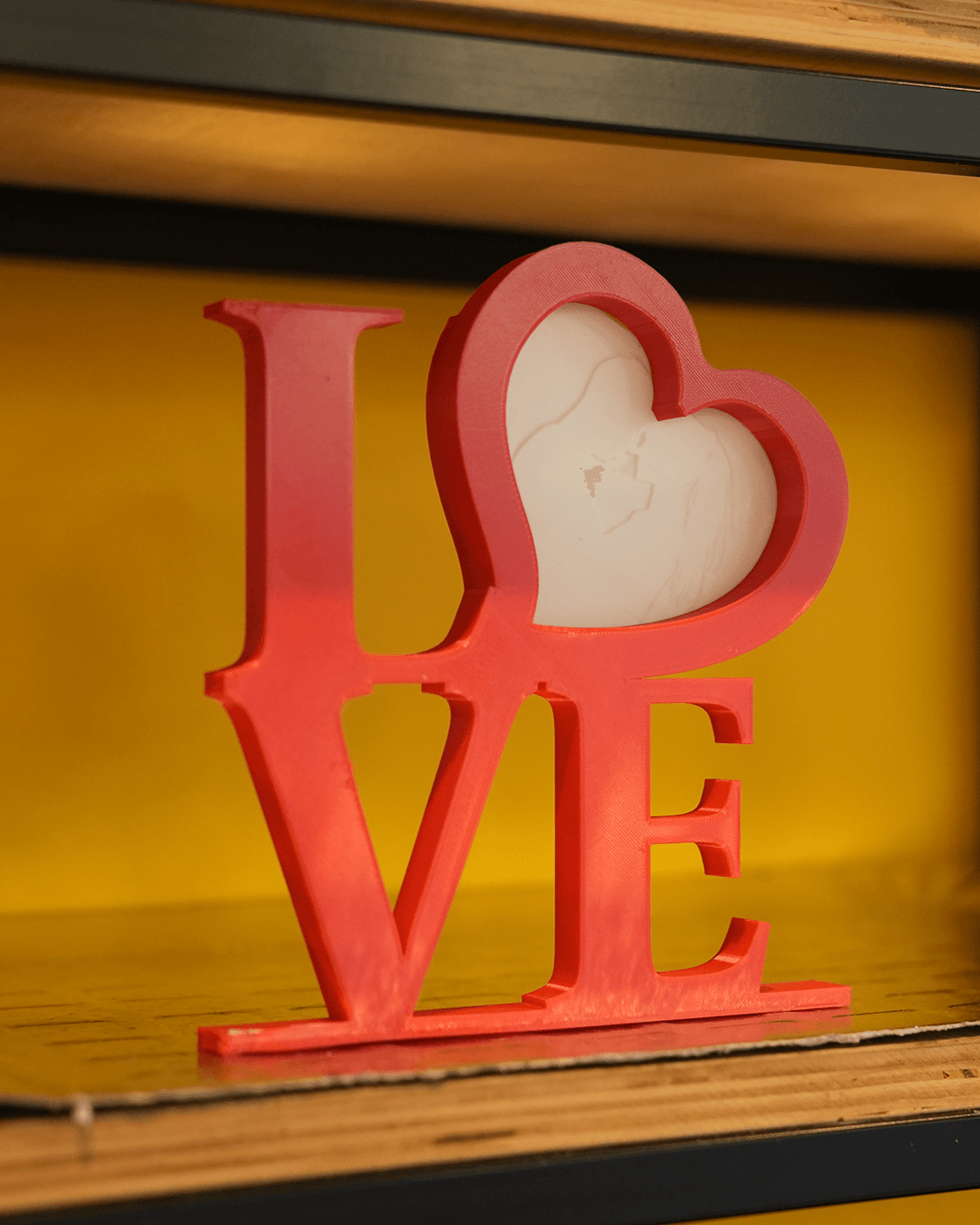 Personalisiertes Romantisches Valentinstagsgeschenk Fotorahmen Love