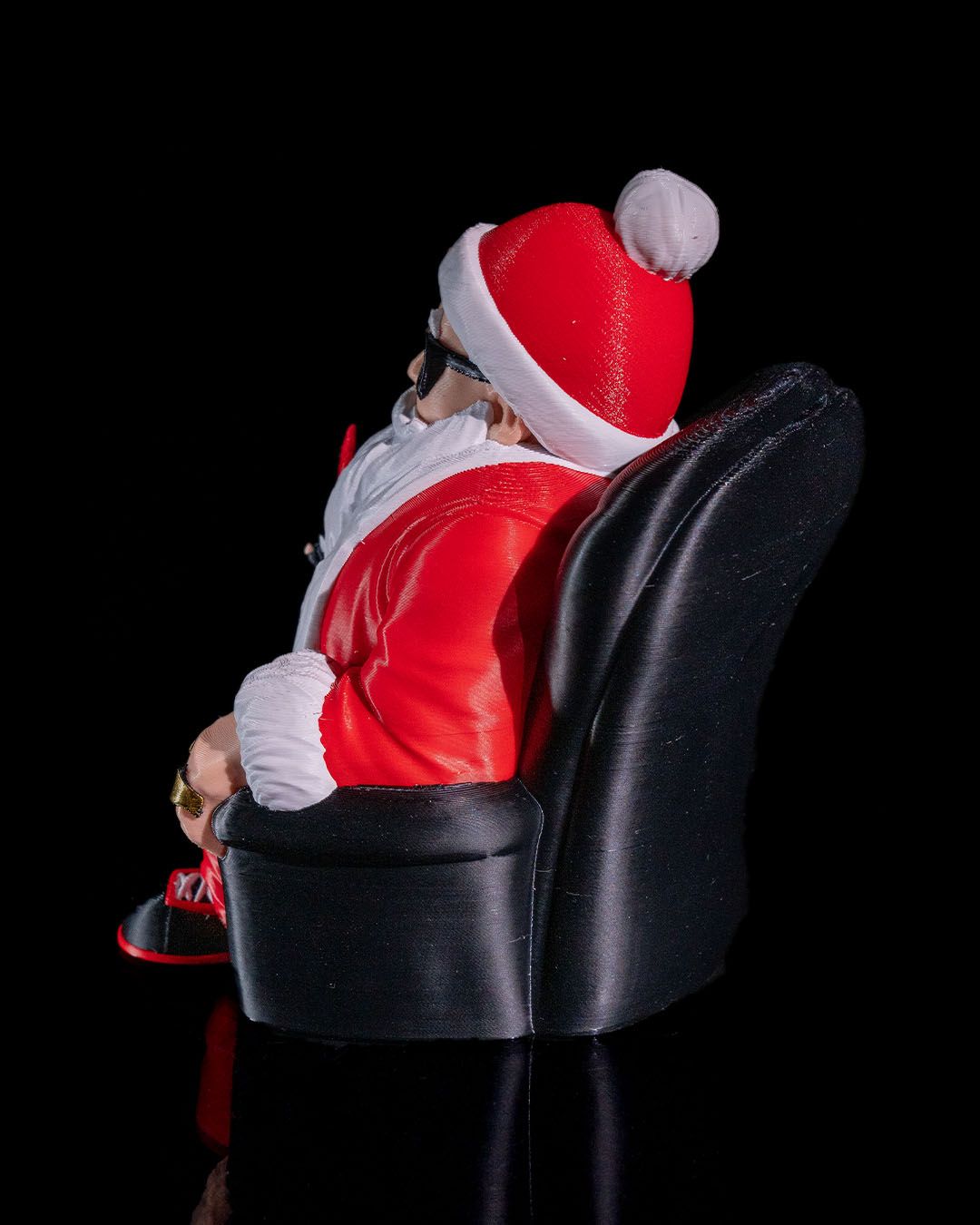 Weihnachtsdeko Weihnachtsmann Figur 15CM