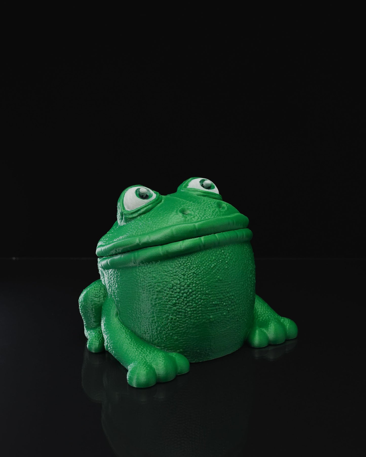 Schmetterling fressender Frosch Bewegliches Spielzeug 16CM