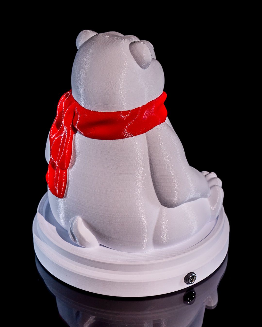 Weihnachtsdekoration Eisbär LED-Lampe Weihnachtsdeko LED-Lampe Groß 20CM