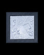 Toulouse 3D Skyline Dekorative Minimalistische Wandtafel Frankreich Toul