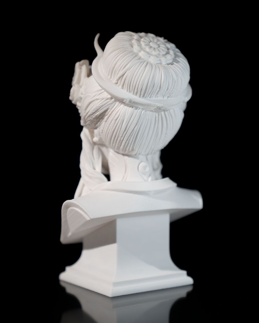 Japanische Geisha Büste Geisha Figur Groß 18CM