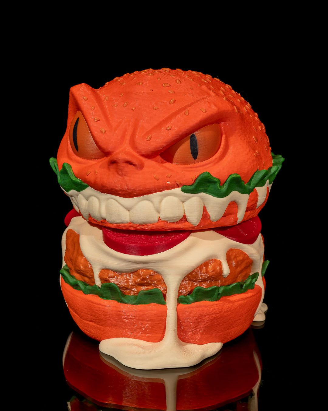 Monster Hamburger Aufbewahrungsbox 16CM