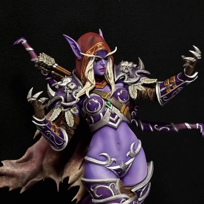 World Of Warcraft Sylvanas Figur WOW Sylvanas Windrunner Objekt 25CM Groß