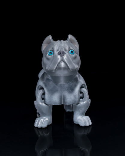 Amerikan Bully Hund Spielzeug Pitbull Bewegliches Spielzeug 15CM