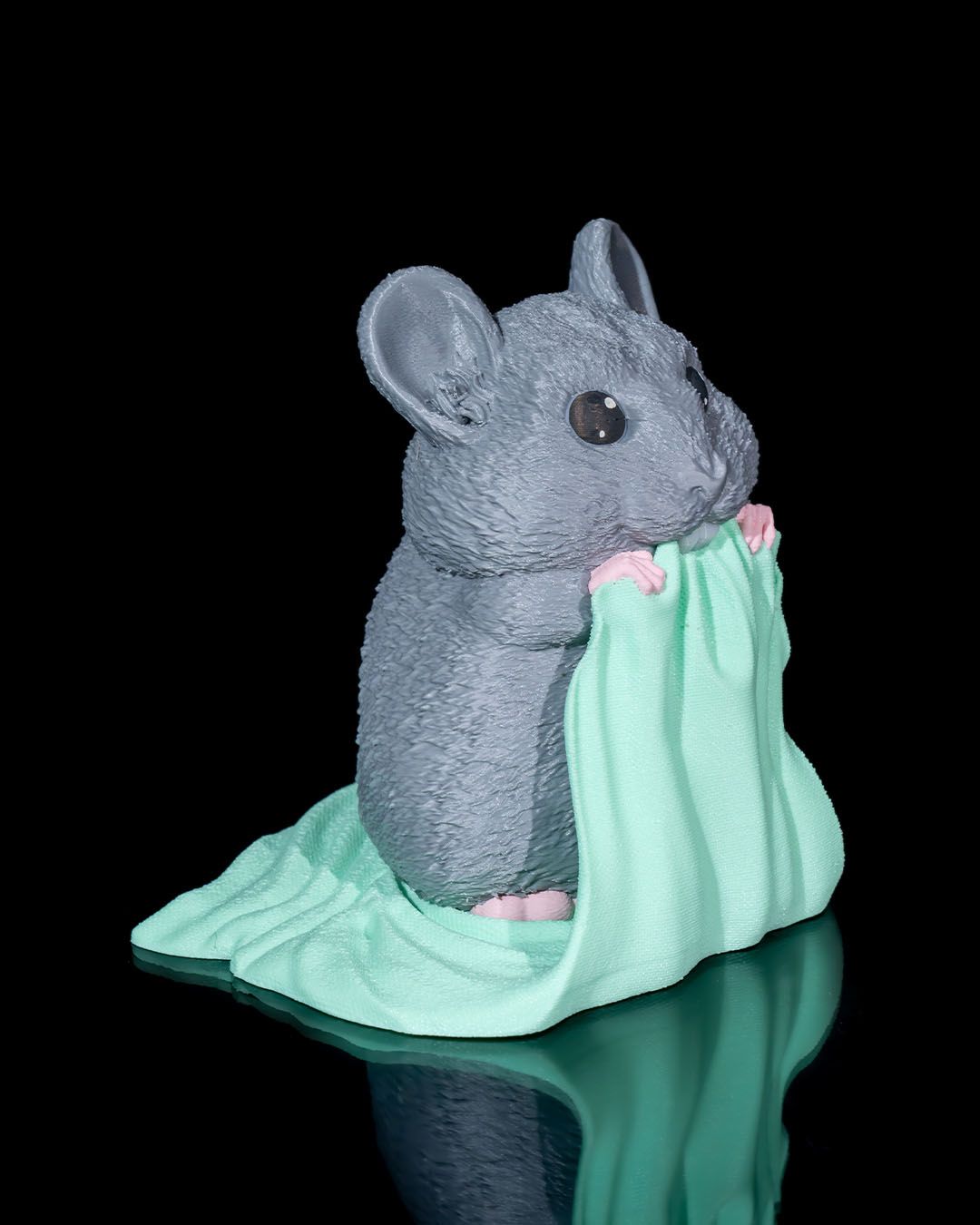 Schlafendes Chinchilla Dekorative Figur 14CM