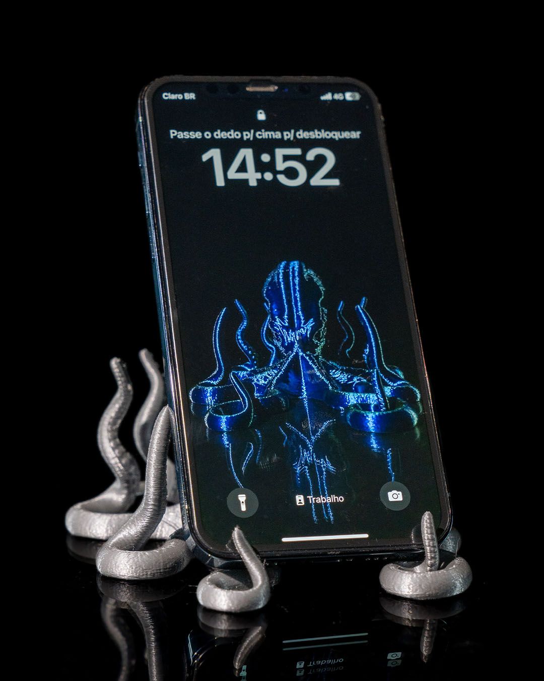 Oktopus Desktop-Telefonständer Oktopus Desktop-Dekoobjekt 7CM
