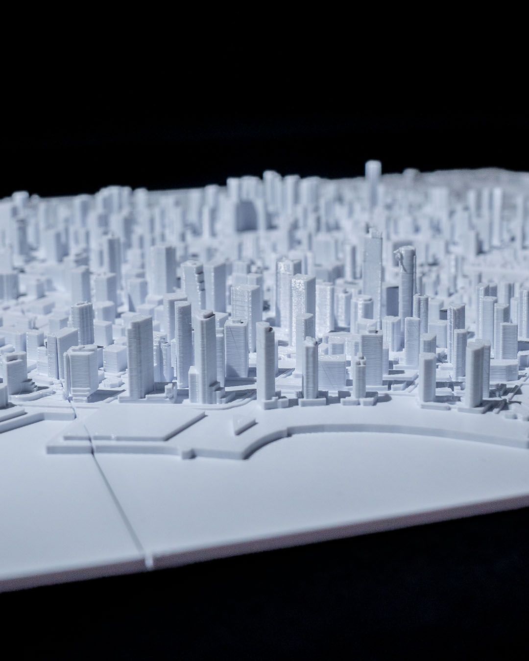 Vancouver 3D Skyline Dekorative Minimalistische Wandkunst