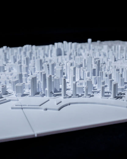 Vancouver 3D Skyline Dekorative Minimalistische Wandkunst