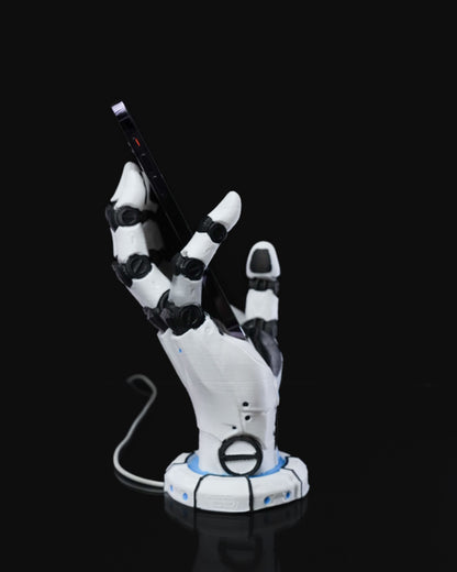 Roboterhand-Telefonhalterung (mit Ladefach) 19CM
