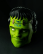 Frankenstein Halloween Süßigkeitenschale mit Kette Frankenstein Halloween Süßigkeit