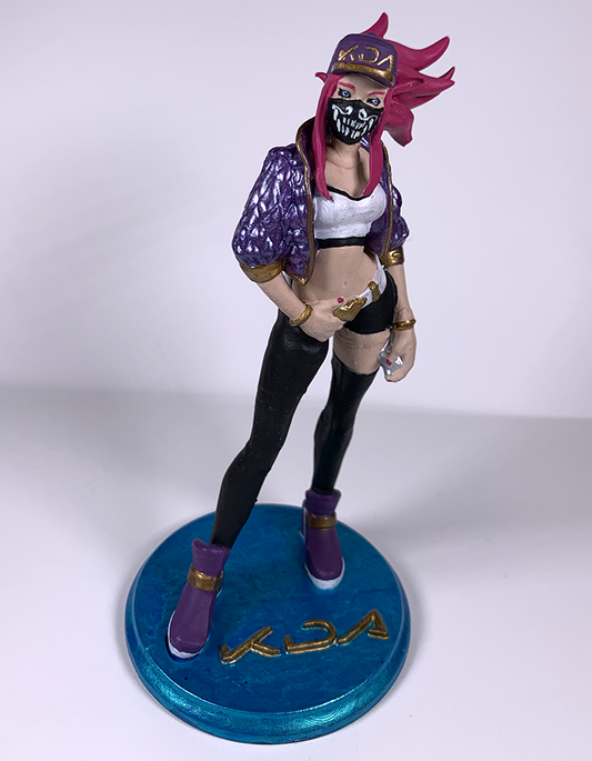 LOL Akali Figur League of Legends Der herrenlose Assassine Akali Figur Groß 25CM