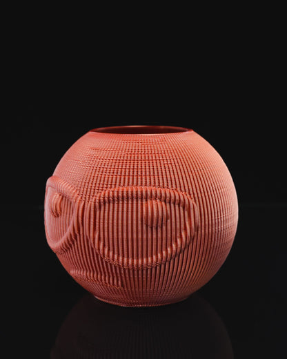 Smile Dekorative Skandinavische Vase Lächelnde Vase