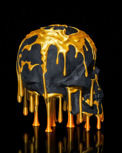 Halloween Totenkopf Dekorative Bonbonschale Süßigkeitenbox Aufbewahrungsbox 17CM