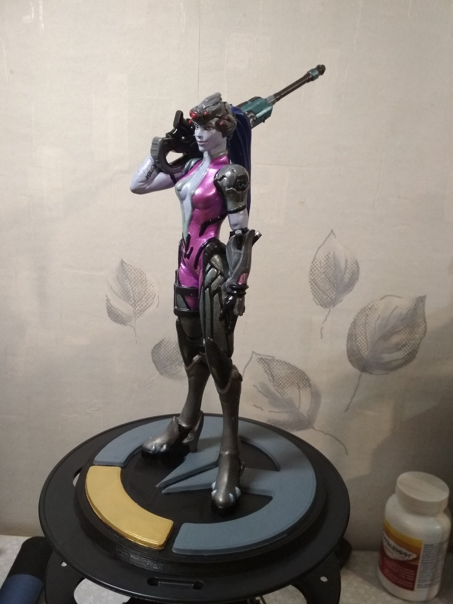 Overwatch Widowmaker Figur Amélie Lacroix Figur 25CM Groß