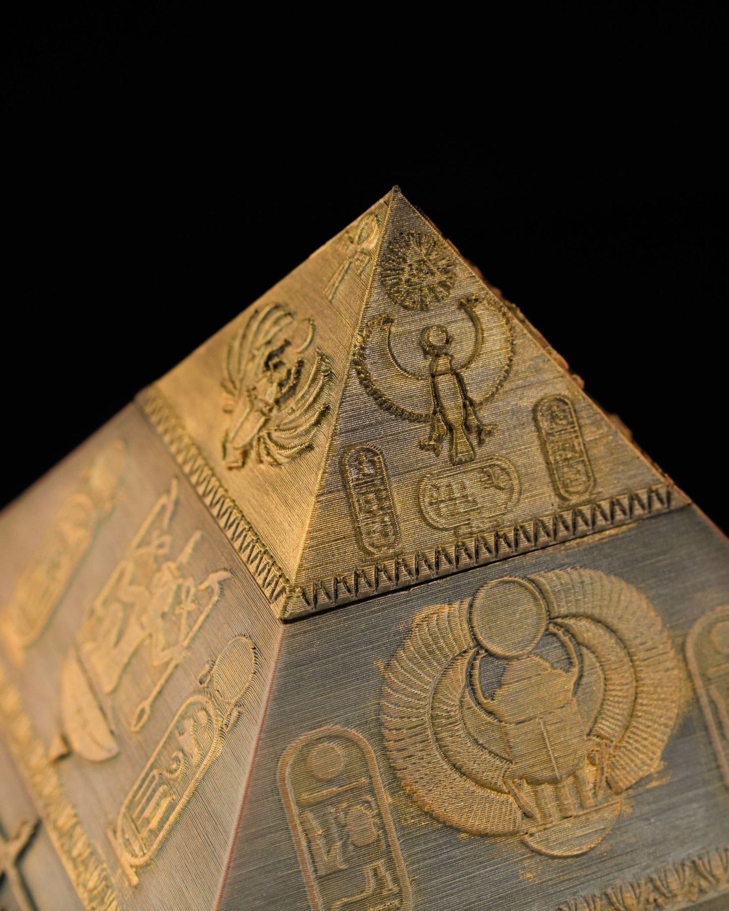 Pyramiden-Enigma-Rätsel-Aufbewahrungsbox – Organizer