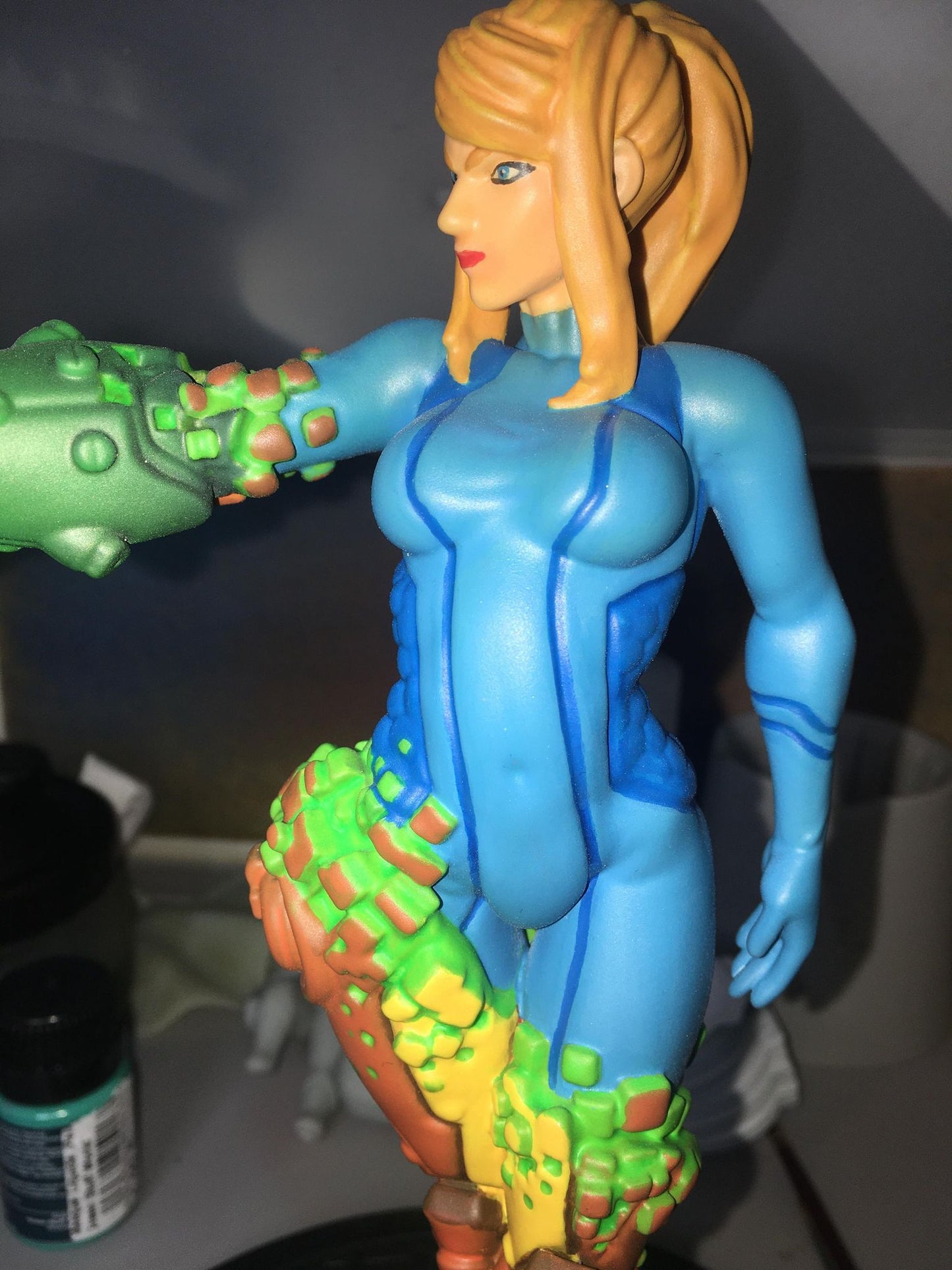 Metroid Samus Aran Figur Samus Aran Objekt Groß 25CM