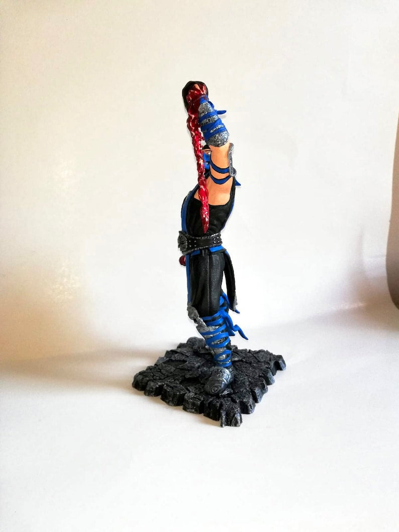 Mortal Kombat Subzero Fatalaty Figur Mortal Kombat Sub Zero Objekt Groß 25CM