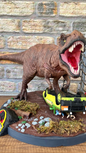 Jurassic Park Dinosaurier Figur Jurassic World T-Rex Objekt 25CM Großformat