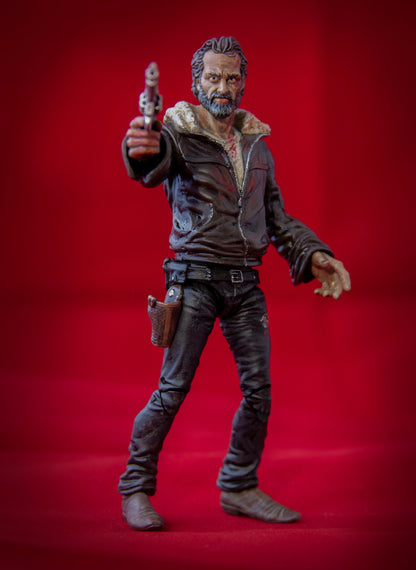 Walking Dead Rick Grimes Figur Groß 25CM
