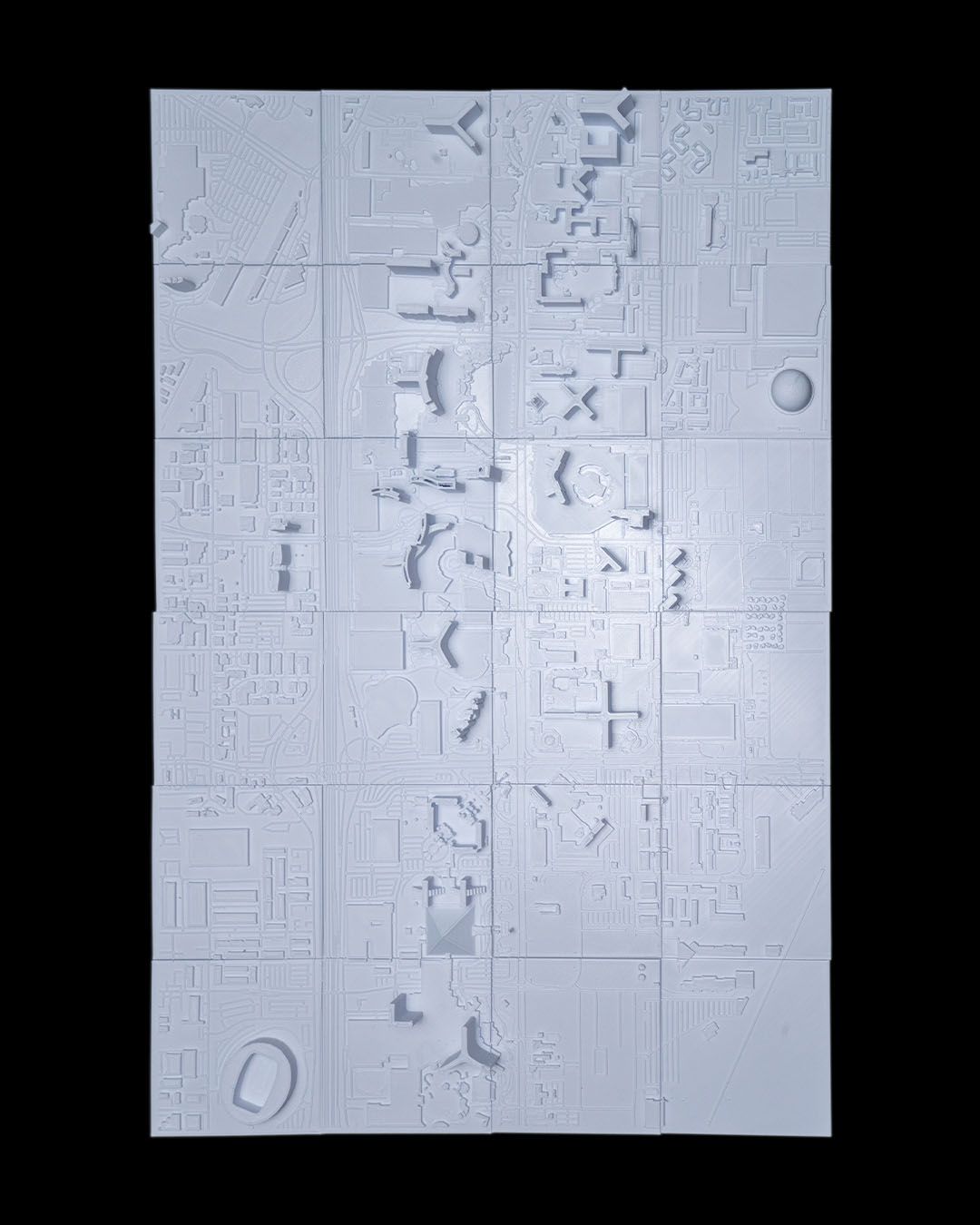 Las Vegas 3D Stadtbild Dekorative Minimalistische Wandtafel Las Vegas