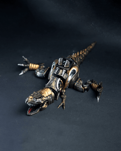 Jurassic Park Bewegliches T-Rex Dinosaurier Spielzeug Steampunk Bewegliches Spielzeug Dinosaurier