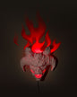 Teufel-Nachtlicht Devil Light Horror-Nachtlicht Gehörnte Teufellampe 17CM