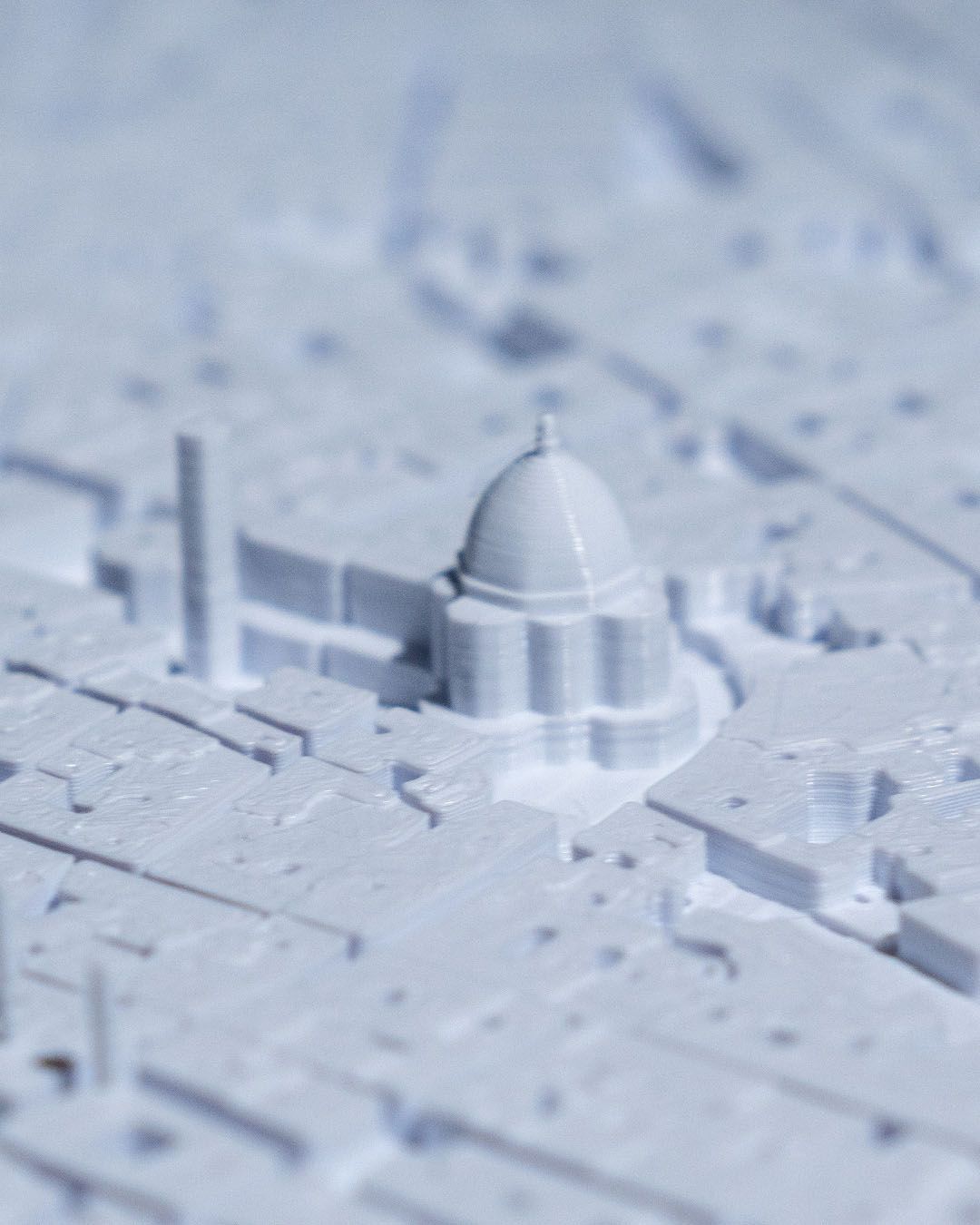 Florence 3D Stadt-Skyline Dekorative Minimalistische Wandkunst