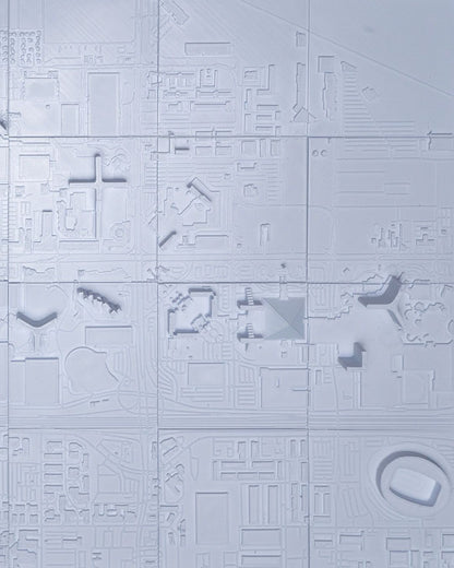 Las Vegas 3D Stadtbild Dekorative Minimalistische Wandtafel Las Vegas