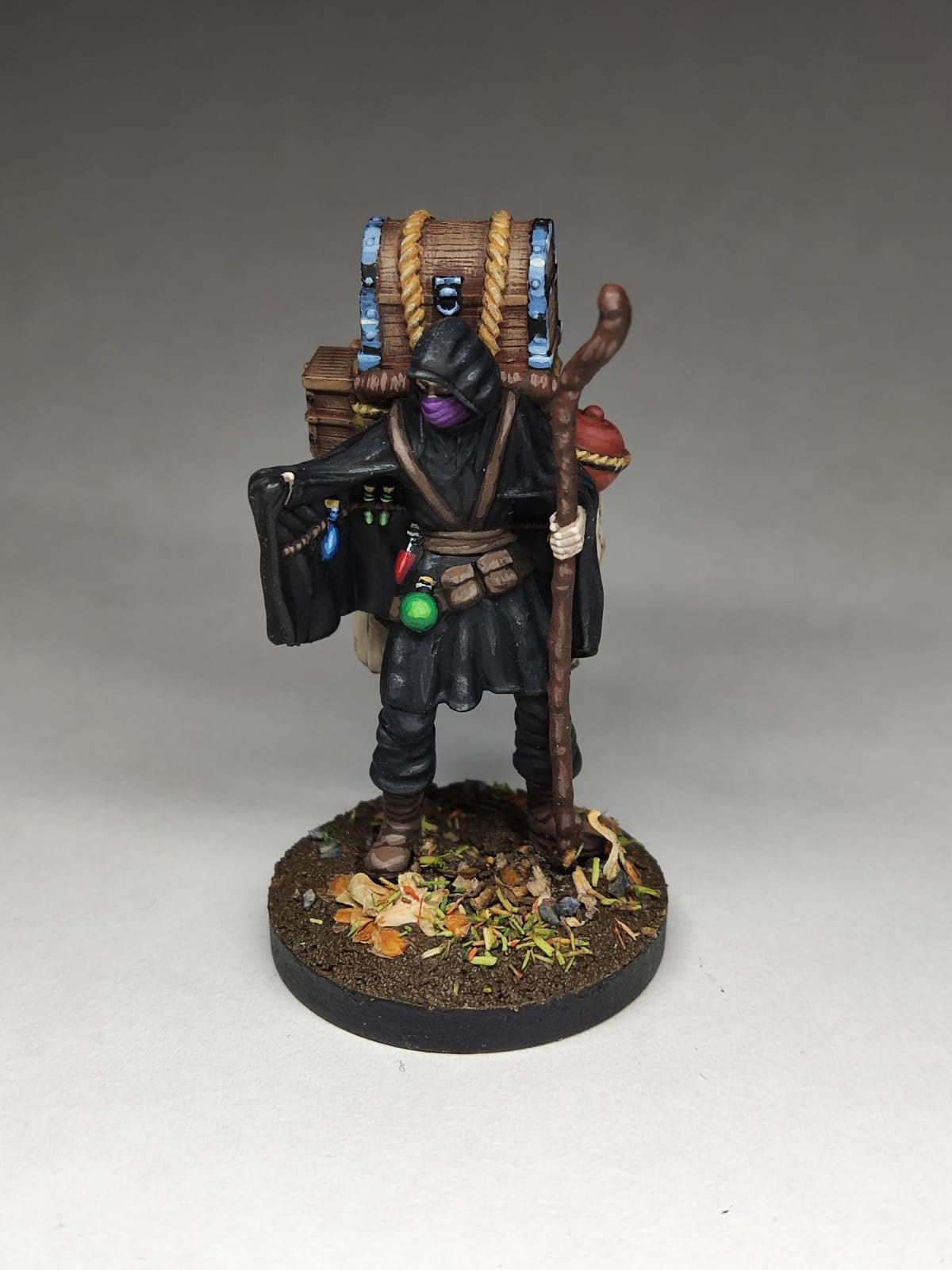 Hero of the Empire Dark Merchant Bemalte Figur Dunkler Händler Figur Groß