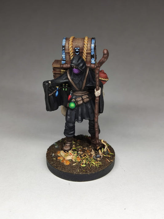Hero of the Empire Dark Merchant Bemalte Figur Dunkler Händler Figur Groß