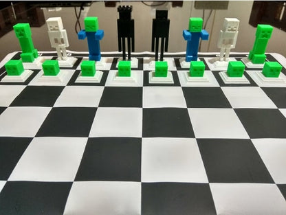 Minecraft Schachfiguren Minecraft Figuren