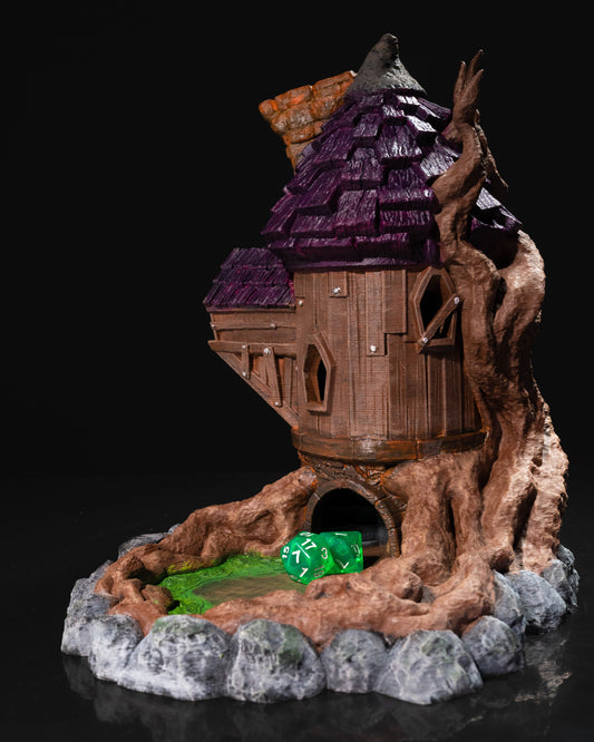Harry Potter Wizarding Tree Dice Tower Tabletop Decorative Object